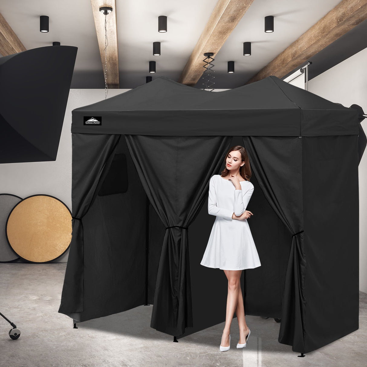 Outdoor Pop Up Changing Room 8x4 ft - Eagle Peak Custom Canopy Tent