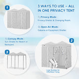 Outdoor Pop Up Changing Room 8x4 ft - Eagle Peak Custom Canopy Tent