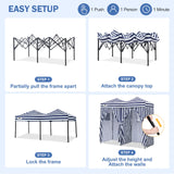 Outdoor Pop Up Changing Room 8x4 ft - Eagle Peak®