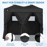 Outdoor Pop Up Changing Room 8x4 ft - Eagle Peak Custom Canopy Tent