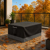Patio Furniture Cover, 2 Ottomans 37''W×29.5''D×16.5''H - Eagle Peak®