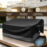 Patio Furniture Cover, 3 Seat Couch 76''W×30.5''D×31.5''H - Eagle Peak®