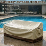 Patio Furniture Cover, 3 Seat Couch 76''W×30.5''D×31.5''H - Eagle Peak®