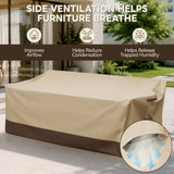Patio Furniture Cover, Large 3 Seat Couch 78''W×31.5''D×28''H - Eagle Peak®