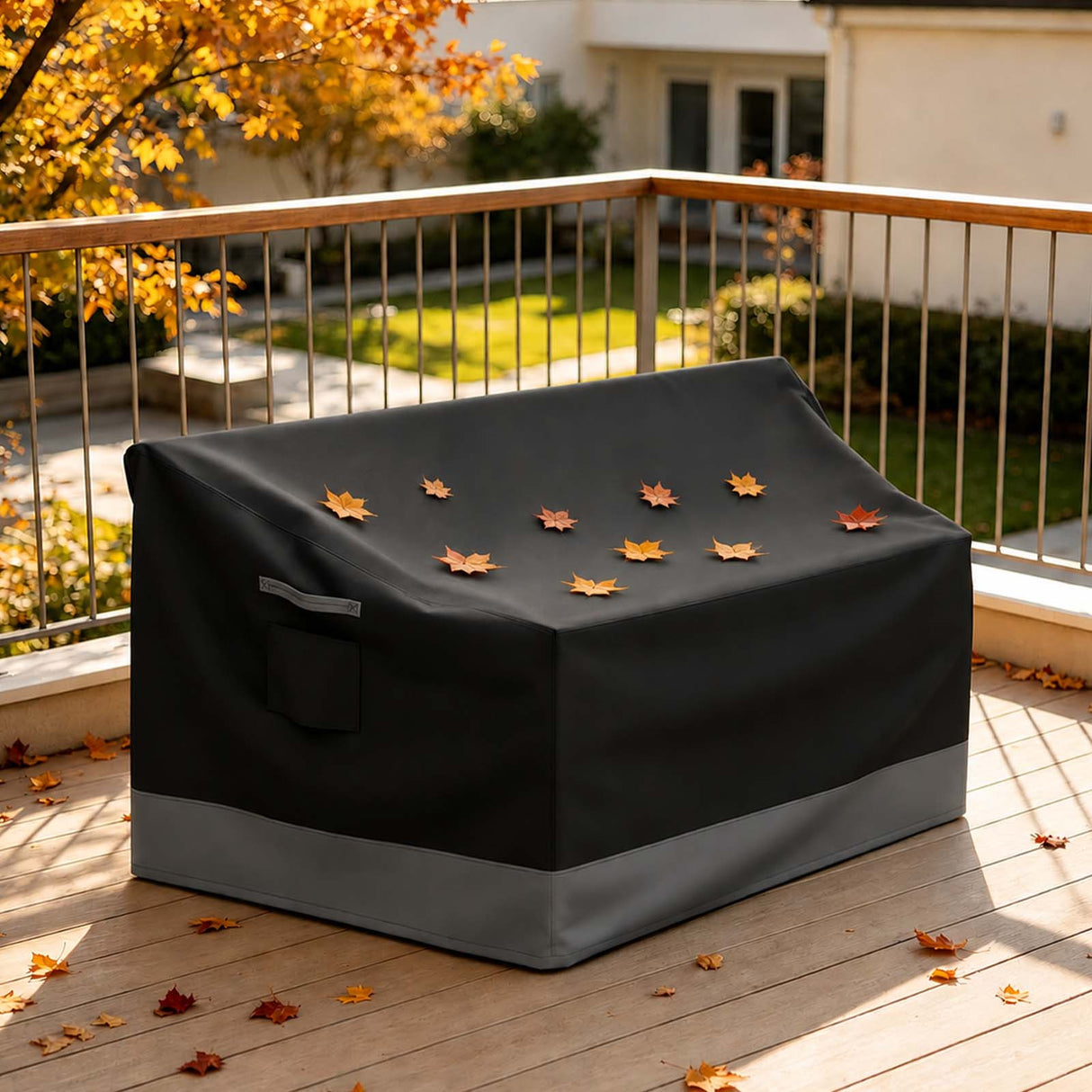 Patio Furniture Cover, Large Loveseat 66''W×29.5''D×29.5''H - Eagle Peak®