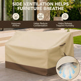 Patio Furniture Cover, Large Loveseat 66''W×29.5''D×29.5''H - Eagle Peak®
