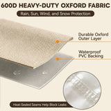 Patio Furniture Cover, Small Loveseat 35.5''W×29.5''D×29.5''H - Eagle Peak®