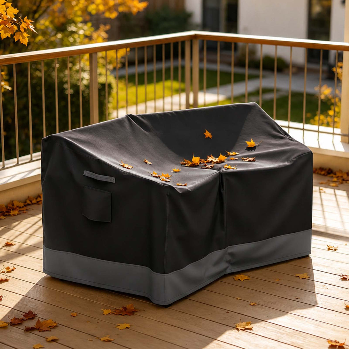 Patio Furniture Cover, Small Loveseat 35.5''W×29.5''D×29.5''H - Eagle Peak®