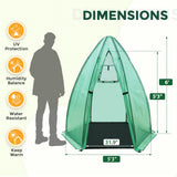 Portable Mini Dome Greenhouse - Eagle Peak Custom Canopy Tent
