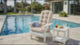 5" High Back Adirondack Chair Cushions, 49x20x5 in, 1/2/4 Pack