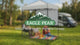 6x4 Instant Pop Up Canopy Tent with 1 Half Wall
