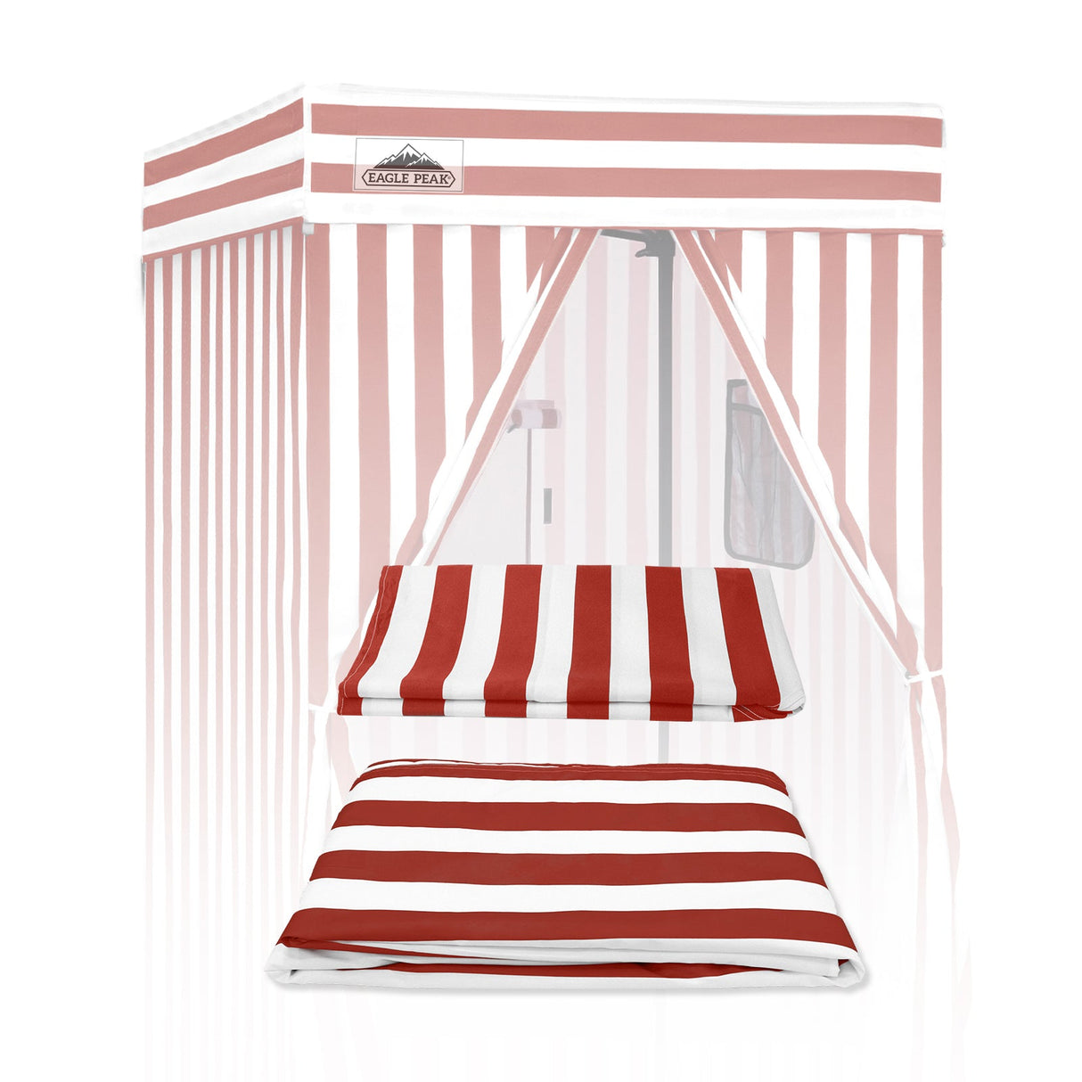Replacement Canopy Cover with Air Vent for 10x10 Pop Up Canopy Tent, Top ONLY - Eagle Peak Custom Canopy Tent