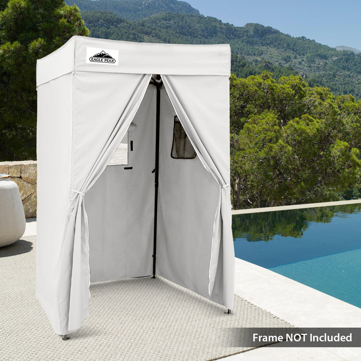 Replacement Canopy Cover with Air Vent for 10x10 Pop Up Canopy Tent, Top ONLY - Eagle Peak Custom Canopy Tent