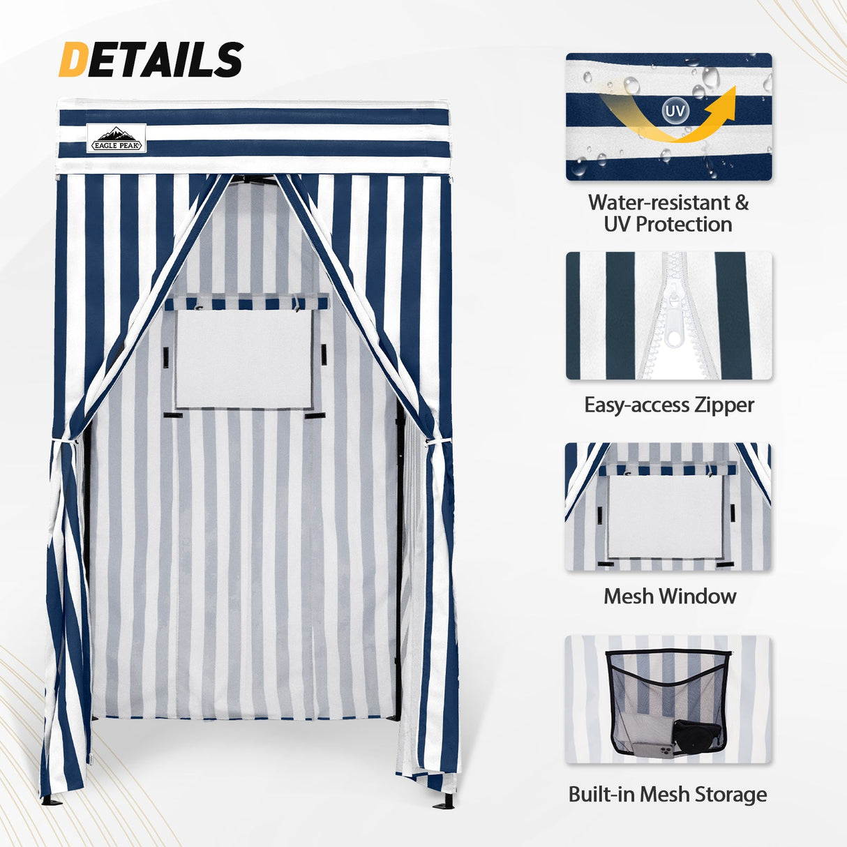 Replacement Canopy Cover with Air Vent for 10x10 Pop Up Canopy Tent, Top ONLY - Eagle Peak Custom Canopy Tent
