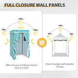 Replacement Canopy Cover with Air Vent for 10x10 Pop Up Canopy Tent, Top ONLY - Eagle Peak Custom Canopy Tent