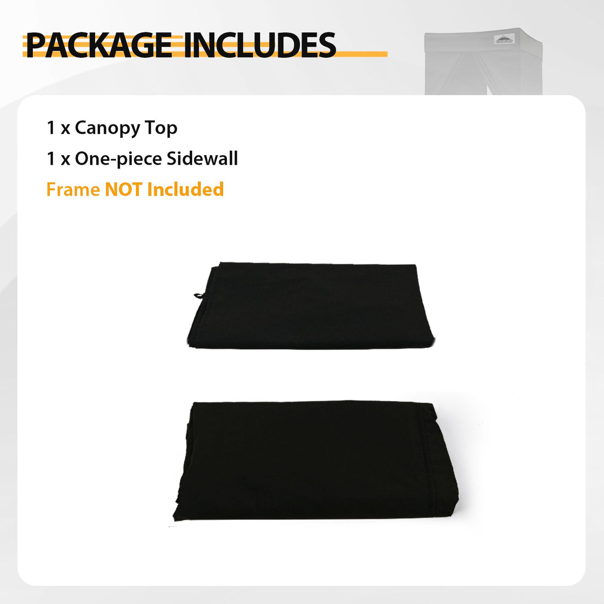 Replacement Canopy Cover with Air Vent for 10x10 Pop Up Canopy Tent, Top ONLY - Eagle Peak Custom Canopy Tent