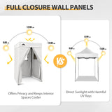 Replacement Canopy Cover with Air Vent for 10x10 Pop Up Canopy Tent, Top ONLY - Eagle Peak Custom Canopy Tent