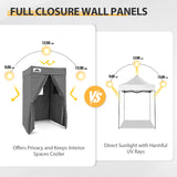 Replacement Canopy Cover with Air Vent for 10x10 Pop Up Canopy Tent, Top ONLY - Eagle Peak Custom Canopy Tent