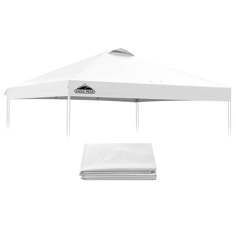 Replacement Canopy Cover with Air Vent for 10x10 Pop Up Canopy Tent, Top Only - Eagle Peak Custom Canopy Tent