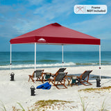 Replacement Canopy Cover with Air Vent for 10x10 Pop Up Canopy Tent, Top Only - Eagle Peak Custom Canopy Tent