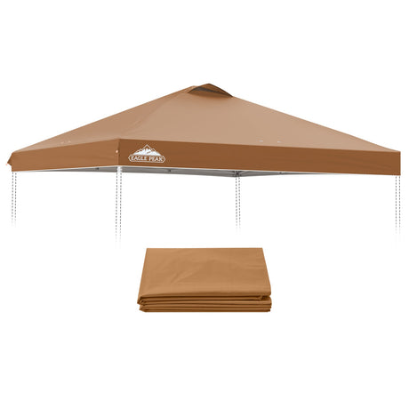 Replacement Canopy Cover with Air Vent for 10x10 Pop Up Canopy Tent, Top Only - Eagle Peak Custom Canopy Tent