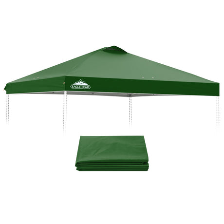 Replacement Canopy Cover with Air Vent for 10x10 Pop Up Canopy Tent, Top Only - Eagle Peak Custom Canopy Tent