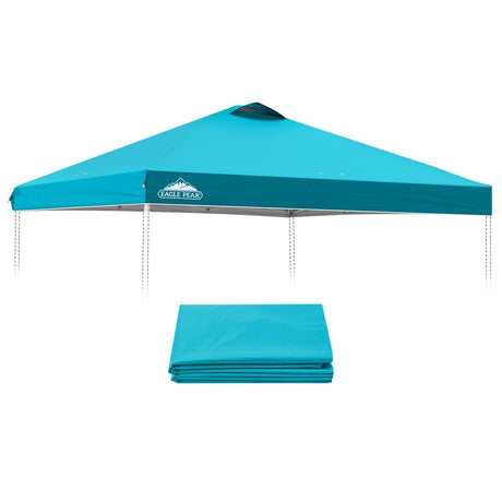Replacement Canopy Cover with Air Vent for 10x10 Pop Up Canopy Tent, Top Only - Eagle Peak Custom Canopy Tent