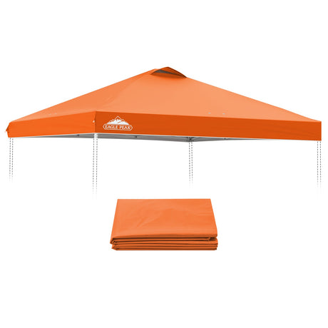 Replacement Canopy Cover with Air Vent for 10x10 Pop Up Canopy Tent, Top Only - Eagle Peak Custom Canopy Tent