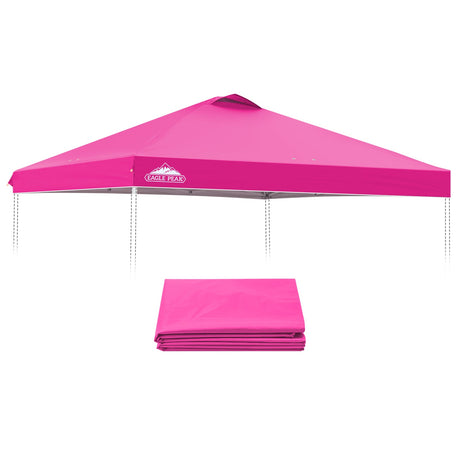 Replacement Canopy Cover with Air Vent for 10x10 Pop Up Canopy Tent, Top Only - Eagle Peak Custom Canopy Tent