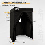 Replacement Canopy Cover with Air Vent for 10x10 Pop Up Canopy Tent, Top ONLY - Eagle Peak Custom Canopy Tent
