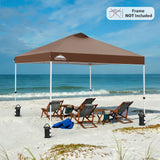 Replacement Canopy Cover with Air Vent for 10x10 Pop Up Canopy Tent, Top Only - Eagle Peak Custom Canopy Tent