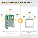 Replacement Canopy Cover with Air Vent for 10x10 Pop Up Canopy Tent, Top ONLY - Eagle Peak Custom Canopy Tent
