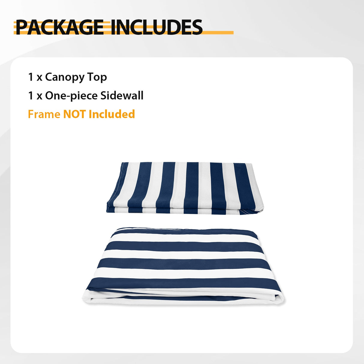 Replacement Canopy Cover with Air Vent for 10x10 Pop Up Canopy Tent, Top ONLY - Eagle Peak Custom Canopy Tent