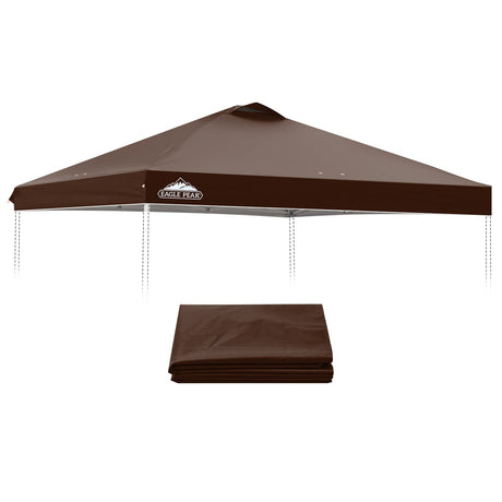 Replacement Canopy Cover with Air Vent for 10x10 Pop Up Canopy Tent, Top Only - Eagle Peak Custom Canopy Tent