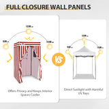 Replacement Canopy Cover with Air Vent for 10x10 Pop Up Canopy Tent, Top ONLY - Eagle Peak Custom Canopy Tent