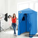 Replacement Canopy Top and Four Walls for 4x4 Changing Room - Frame NOT Included - Eagle Peak Custom Canopy Tent