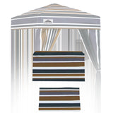 Replacement Canopy Top and Four Walls for 4x4 Changing Room - Frame NOT Included - Eagle Peak Custom Canopy Tent