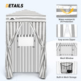 Replacement Canopy Top and Four Walls for 4x4 Changing Room - Frame NOT Included - Eagle Peak Custom Canopy Tent