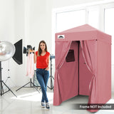Replacement Canopy Top and Four Walls for 4x4 Changing Room - Frame NOT Included - Eagle Peak Custom Canopy Tent