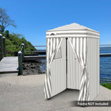 Replacement Canopy Top and Four Walls for 4x4 Changing Room - Frame NOT Included - Eagle Peak Custom Canopy Tent
