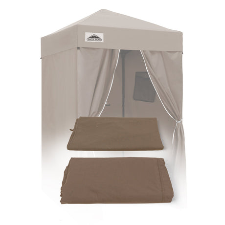 Replacement Canopy Top and Four Walls for 4x4 Changing Room - Frame NOT Included - Eagle Peak Custom Canopy Tent