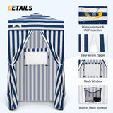 Replacement Canopy Top and Four Walls for 4x4 Changing Room - Frame NOT Included - Eagle Peak Custom Canopy Tent