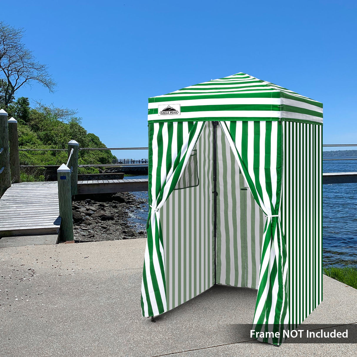 Replacement Canopy Top and Four Walls for 4x4 Changing Room - Frame NOT Included - Eagle Peak Custom Canopy Tent