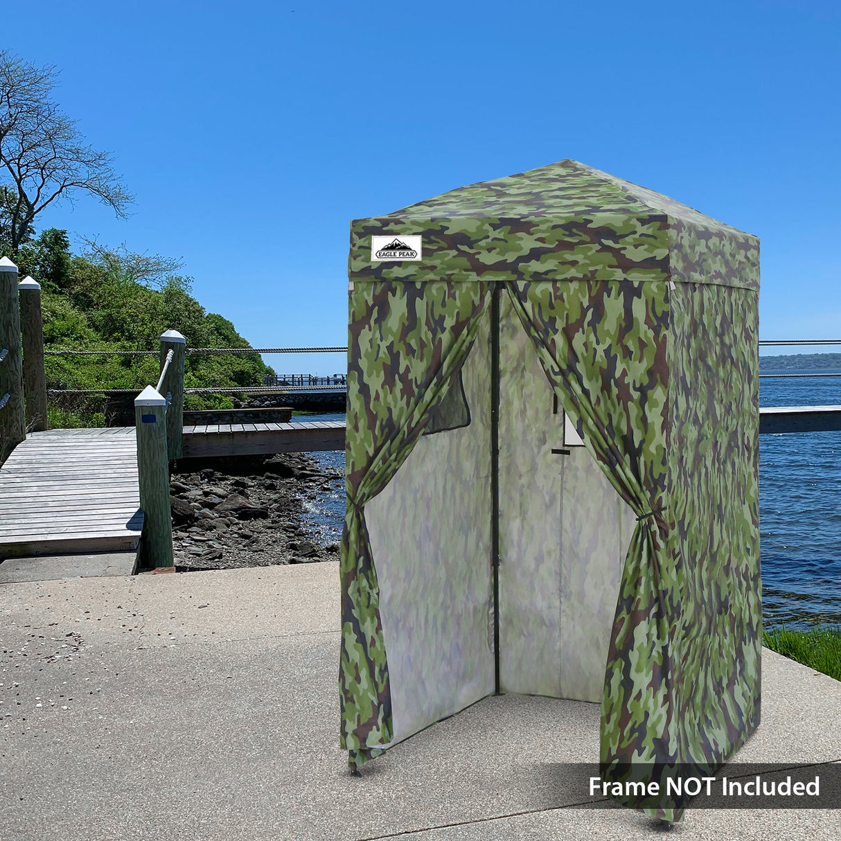 Replacement Canopy Top and Four Walls for 4x4 Changing Room - Frame NOT Included - Eagle Peak Custom Canopy Tent