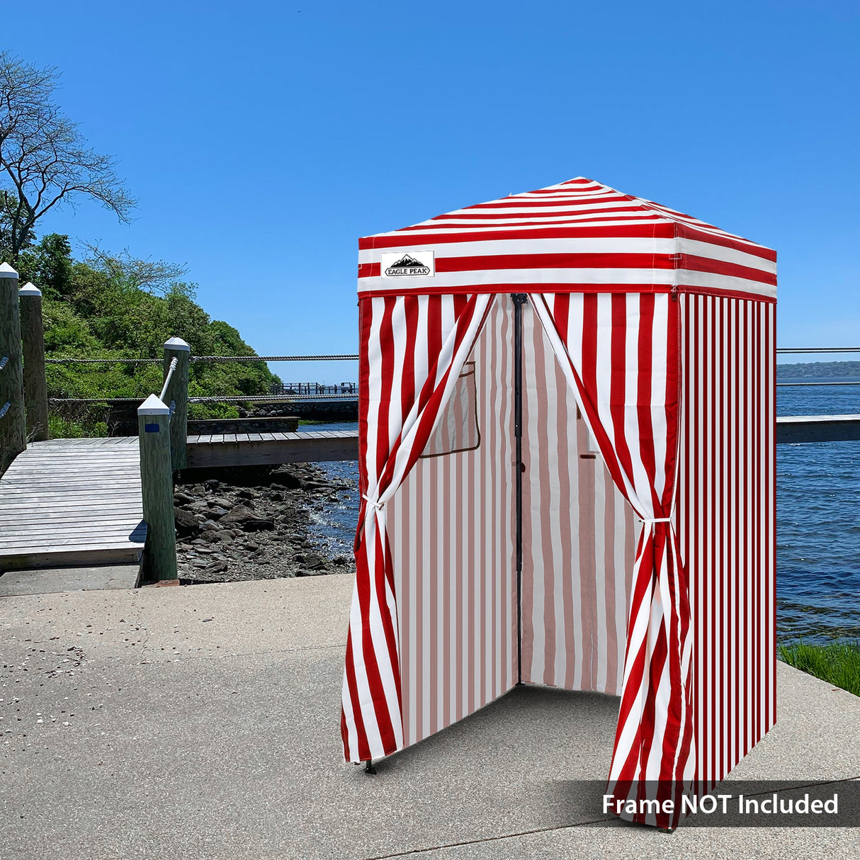 Replacement Canopy Top and Four Walls for 4x4 Changing Room - Frame NOT Included - Eagle Peak Custom Canopy Tent