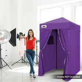 Replacement Canopy Top and Four Walls for 4x4 Changing Room - Frame NOT Included - Eagle Peak Custom Canopy Tent