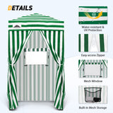 Replacement Canopy Top and Four Walls for 4x4 Changing Room - Frame NOT Included - Eagle Peak Custom Canopy Tent