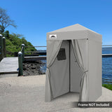 Replacement Canopy Top and Four Walls for 4x4 Changing Room - Frame NOT Included - Eagle Peak Custom Canopy Tent