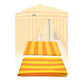 Replacement Canopy Top and Four Walls for 4x4 Changing Room - Frame NOT Included - Eagle Peak Custom Canopy Tent