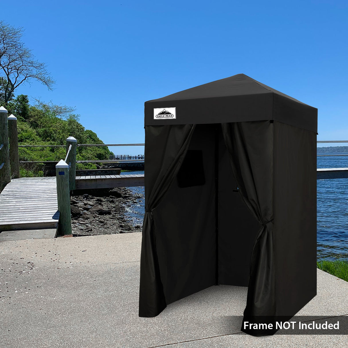 Replacement Canopy Top and Four Walls for 4x4 Changing Room - Frame NOT Included - Eagle Peak Custom Canopy Tent